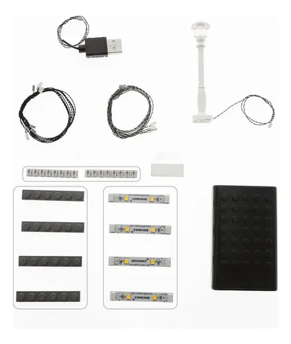 Briksmax Starter Kit Lego Building Moc Para Iluminación Diy