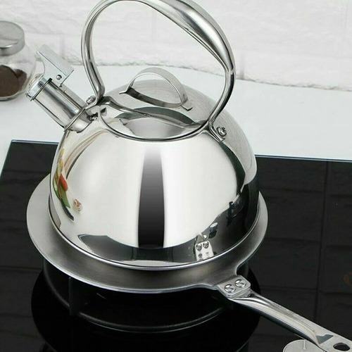 Adaptador De Cocina De Inducción De Acero Inoxidable,