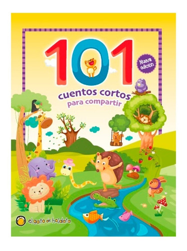 Libro Infantil 101 Cuentos Cortos Tapa Dura - Guadal