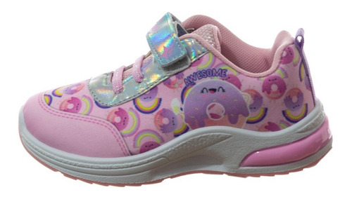 Imagen 3 de 9 de Zapatillas Footy Pop Donut Girl Power Con Luz Al Pisar