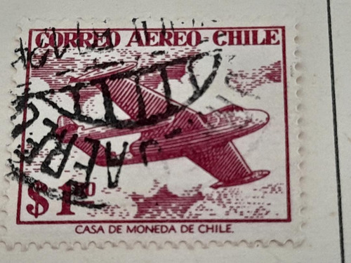 Estampilla       Chile         1,50          0456      A3