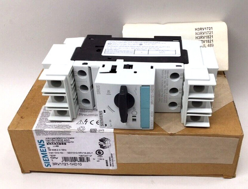 Siemens 3rv1721-1hd10 Circuit Breaker Type H3rv172 3rv17 Ccb