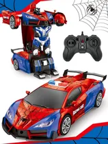 Comprar Carro A Control Remoto Transformable Hombre Araña