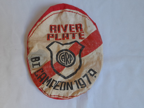 Antiguo Gorro Boina, River Plate Campeon 1979