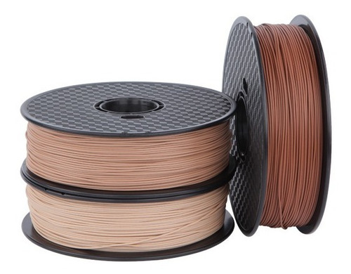 Imagen 8 de 10 de Filamento Pla+ - Makora3d - Madera 4 Tipos - Wood