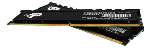 Kit De Memoria Ram Patriot Memory Signature -negro