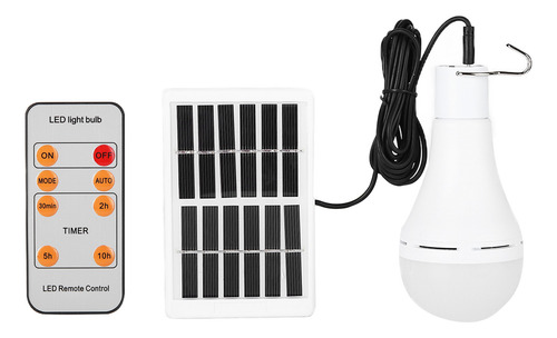 Bombilla Led Solar Inteligente De 9 W, Bombilla De Emergenci