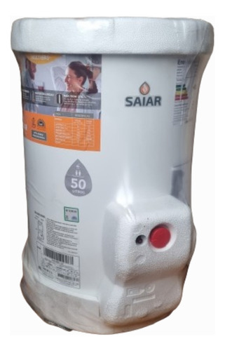 Termotanque Saiar Gas 50 Litros De Colgar Tcg050 Blanco