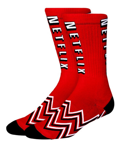 Imagem 1 de 3 de Meia Divertida - Netflix - Dryfit - Meias Elite