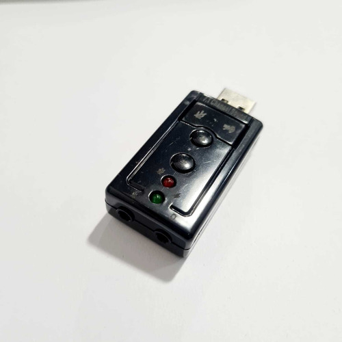 Adaptador Simples Usb A Macho X Placa De Som Fone Microfone