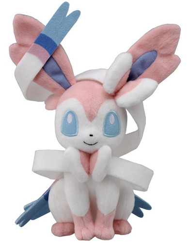 Sylveon Peluche 20cm Eevee Pokemon Center Alola Moon Sun A33