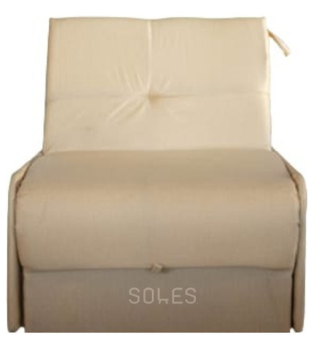 Sofa Sillon Cama De 1 Plaza En Chenille O Eco Cuero Cuot