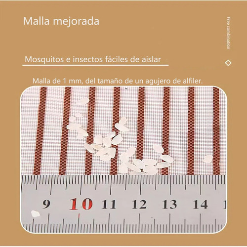 Cortina Magnetismo Mosquitera Para Puertas Variadas Color 210x90 FOOFOO