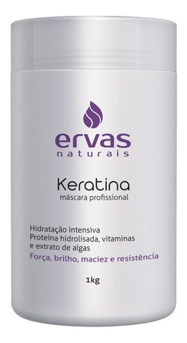 Mascara De Keratina Ervas Naturais Hidratação Queratina 1kg