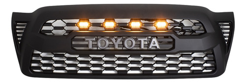 Parrilla Frontal Toyota Tacoma Abs Negro 2005 2006 2007 2008