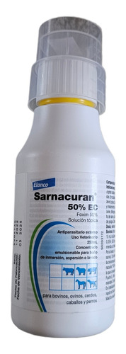 Sarnacuran 50% Ácaros Sarna Piojos Pulgas 