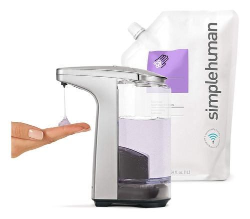 Despachador De Jabon Liquido Rellenable Para Baño De Visitas