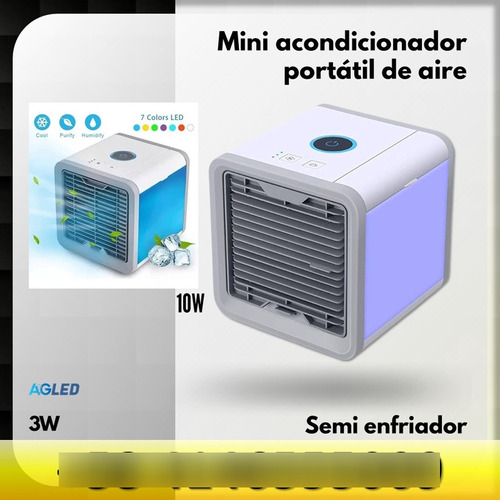 Mini Acondicionador Portatil De Aire Semi-enfriador 10w 3v