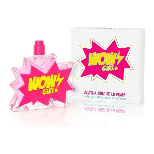 Perfume Agatha Ruiz Wow Girl Edt 80ml