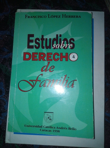 Estudios Sobre Derecho De Familia, Francisco López 