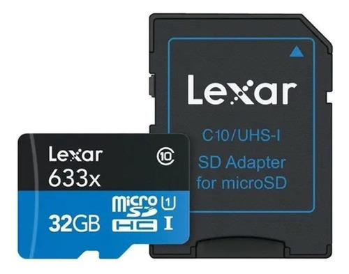 Micro Sd Lexar Lsdmi32gbb-633a High-performance 633x Sd 32gb