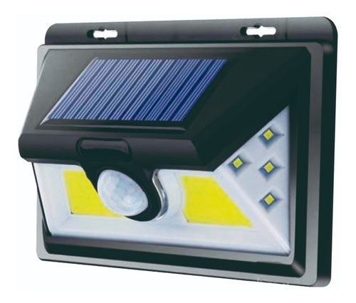 Farol Luz Foco Solar Exterior Sensor Movimiento X 3 Unidades