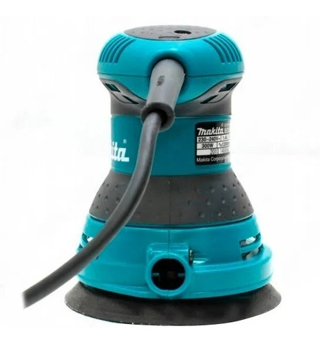 Imagen 5 de 8 de Lijadora roto orbital Makita BO5030 con sistema velcro azul 300W 220V
