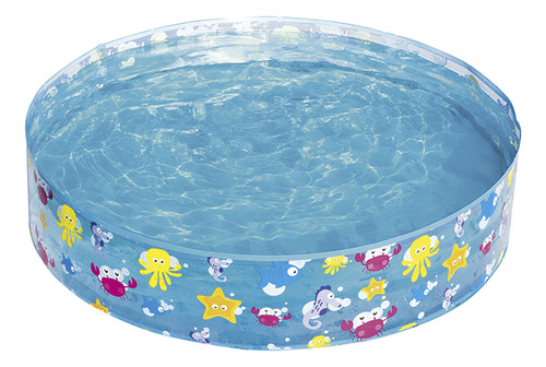 Piscina Bestway 277 Lts 122 Cm X 25 Cm Diseño Animales