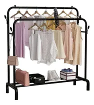 Comprar Perchero De Ropa Doble Estante Moderno Con Zapatero