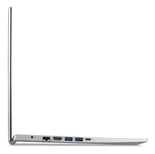 Imagen 3 de 5 de Laptop Acer Aspire 5 A515-56 pure silver 15.6", Intel Core i3 1115G4 4GB de RAM 128GB SSD, Intel UHD Graphics Xe G4 48EUs 1920x1080px Windows 10 Home