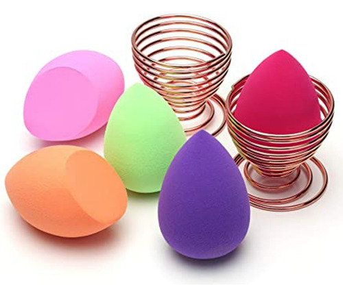 Esponja Para Maquillaje Tipo Beauty Blender Con Soporte