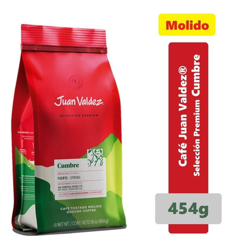 Café Molido Juan Valdez Cumbre