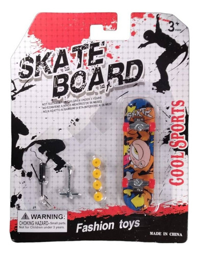 Patineta De Dedos Fingerboard Miniatura Skateboard Juguete