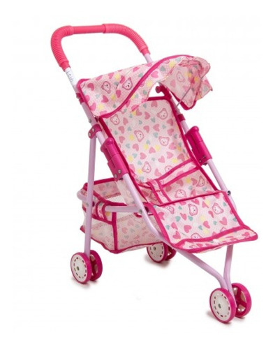 Juguete Nena Coche Muñecas Bebe Bebotes 4971 Love Babymovil