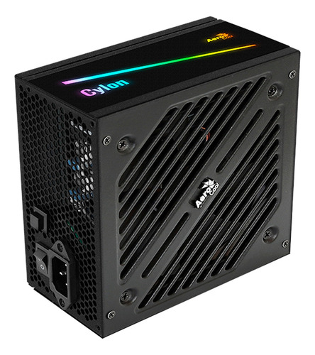 Fuente Pc 600w 80+ Plus Bronze Aerocool Cylon Rgb Gamer