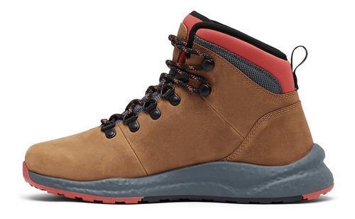 Botín Mujer Sh/ft Wp Hiker Cuero Beige Impermeables