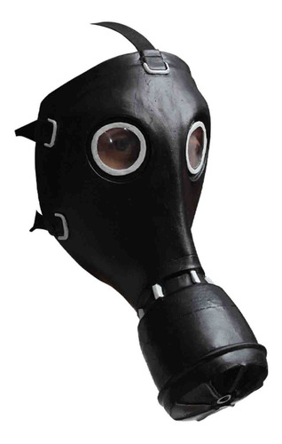 Máscara De Latex Gp-5 Gas Mask (black) Halloween Ghoulish