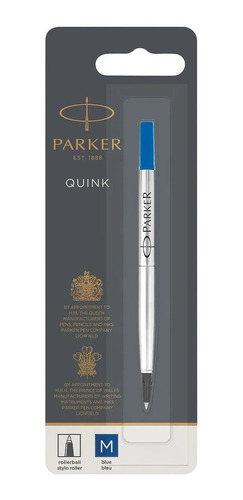 Repuesto Lapicera Parker M Azul Rollerball - Electroimporta 