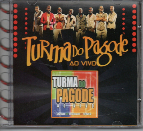 CD Turma Do Pagode, en vivo, Consulado da Cerveza, sellado