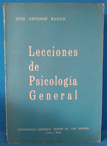 Jose Antonio Ruso -lecciones De Psicologia