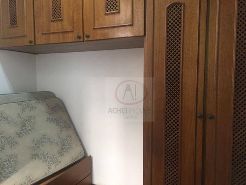 Imagem 27 de 30 de Apartamento Com 1 Dormitório À Venda, 68 M² Por R$ 375.000,00 - Boqueirão - Santos/sp - Ap10652