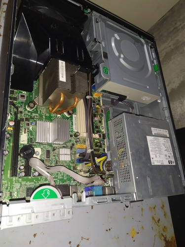 Imagem 9 de 10 de Computador Hp 6005 Slim Com Defeito Não Liga Fonte Ruim