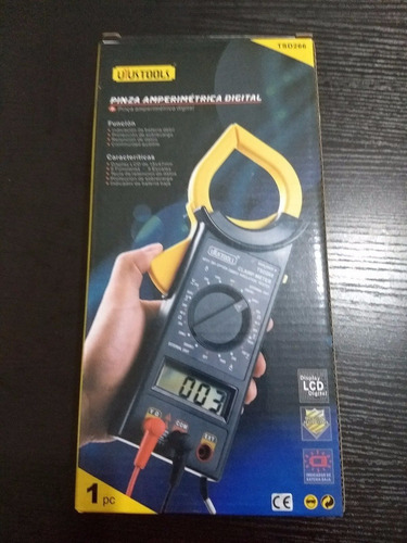 Multitester Amperimetro Tenaza 400a Ca G P A Maquinarias