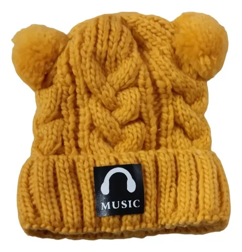 comprar Gorro De Lana Para Mujer, 2 Orejas Tejido Diferentes Colores