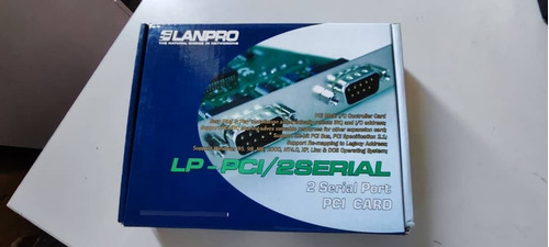 Tarjeta Pci-serial Rs232 De 1 O 2 Puertos Lanpro