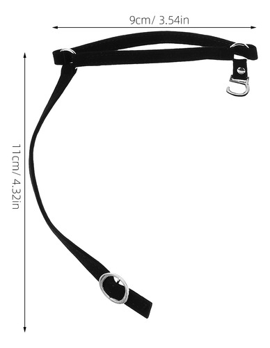 1 Par De Correas Desmontables Para Zapatos De Tacón Alto, Co