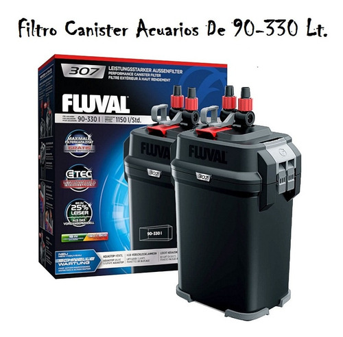 Imagen 2 de 10 de Accesorios Para Acuarios - Filtro Canister Fluval 407