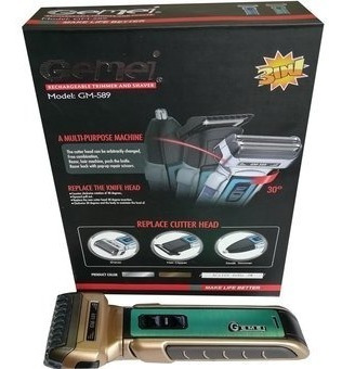 Afeitadora + Corte + Nasal Set 3 En 1 Electrica Recargable