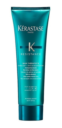 Kerastase Shampoo Bain Therapiste Resistance 250ml + Fiber