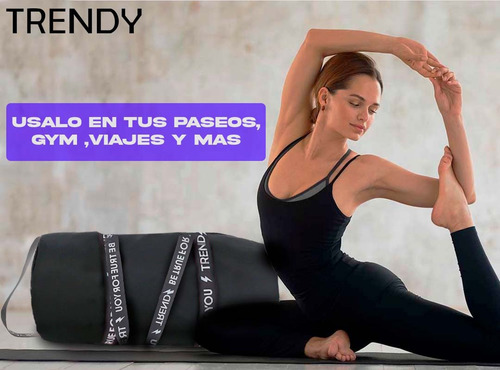 Imagen 8 de 10 de Bolso Deportivo Trendy Reforzado Gym Viajes Entrenamientos